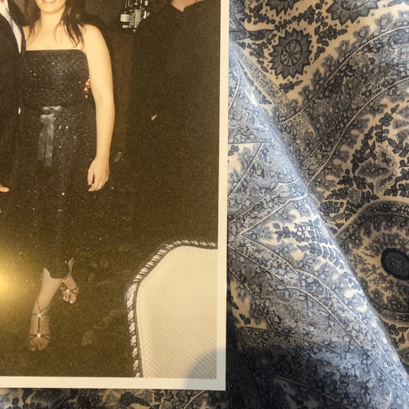 Strapless beaded dress by Laundry: stunning! Vintage - Picture 5 of 8